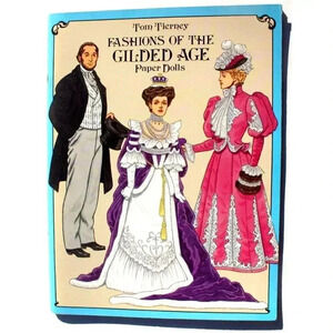 Vintage Fashions of the Gilded Age Paper Dolls - Paperback By Tierney, Tom NOS